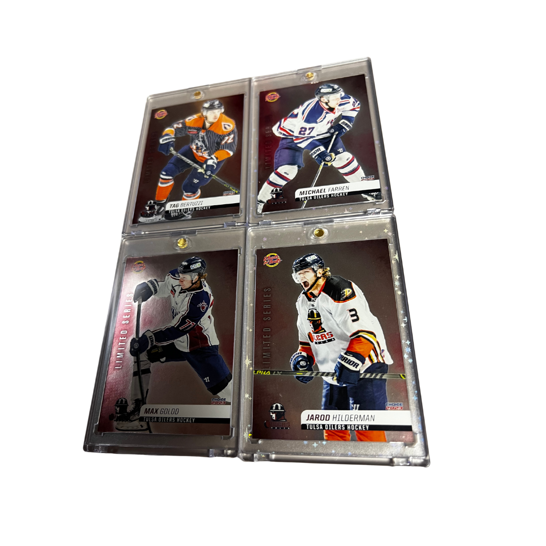 N - 22/23 Edition 2 Holographic Player Card in a Case | Tulsa Oilers Store N - 22/23 Edition 2 Holographic Player Card in a Case | Tulsa Oilers Store