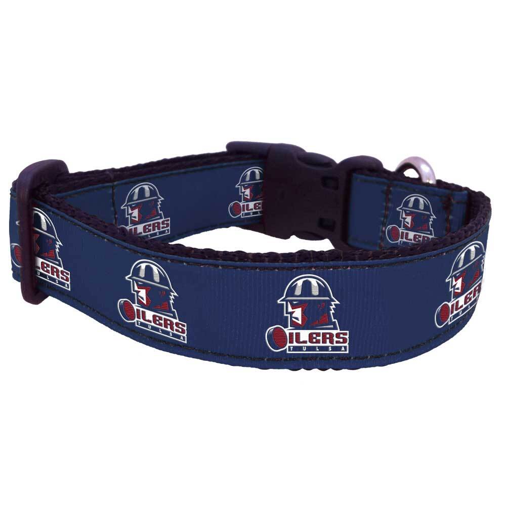 Oilers deals dog collar