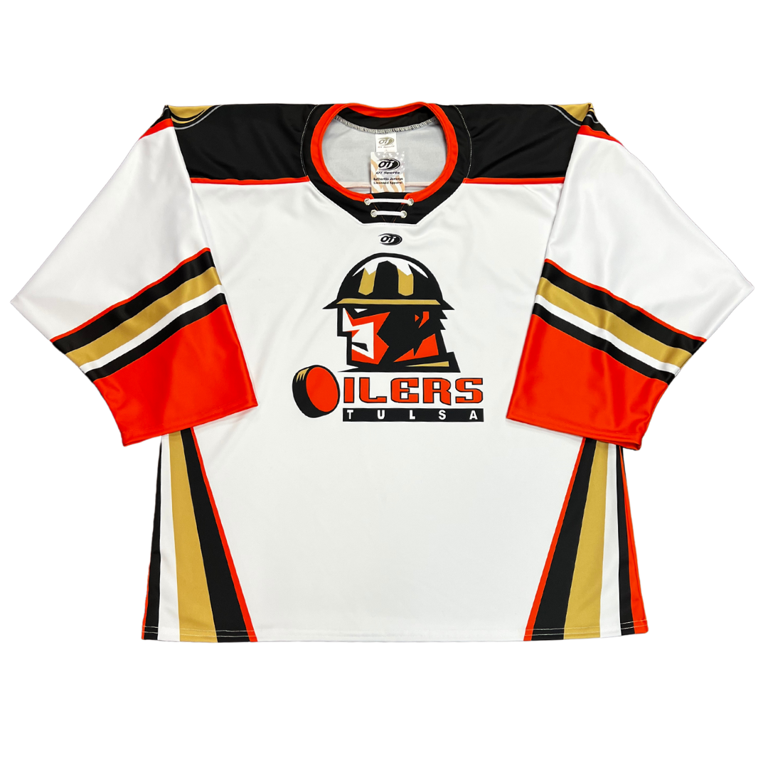 Puck Treasures: The Tulsa Oilers “Ice Breaker” jersey