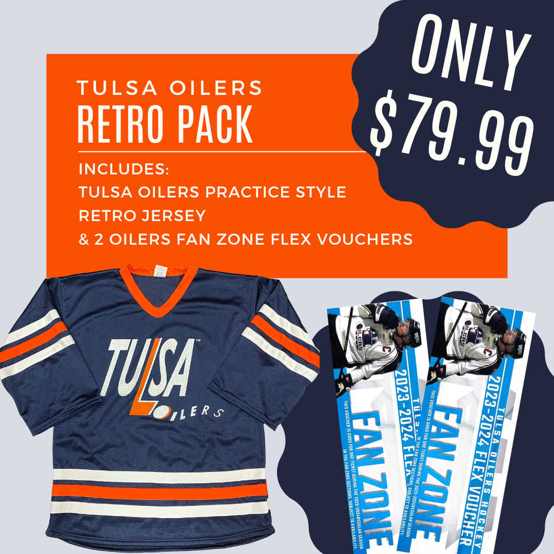Tulsa Oilers 26 Blue Hockey Jersey — BORIZ