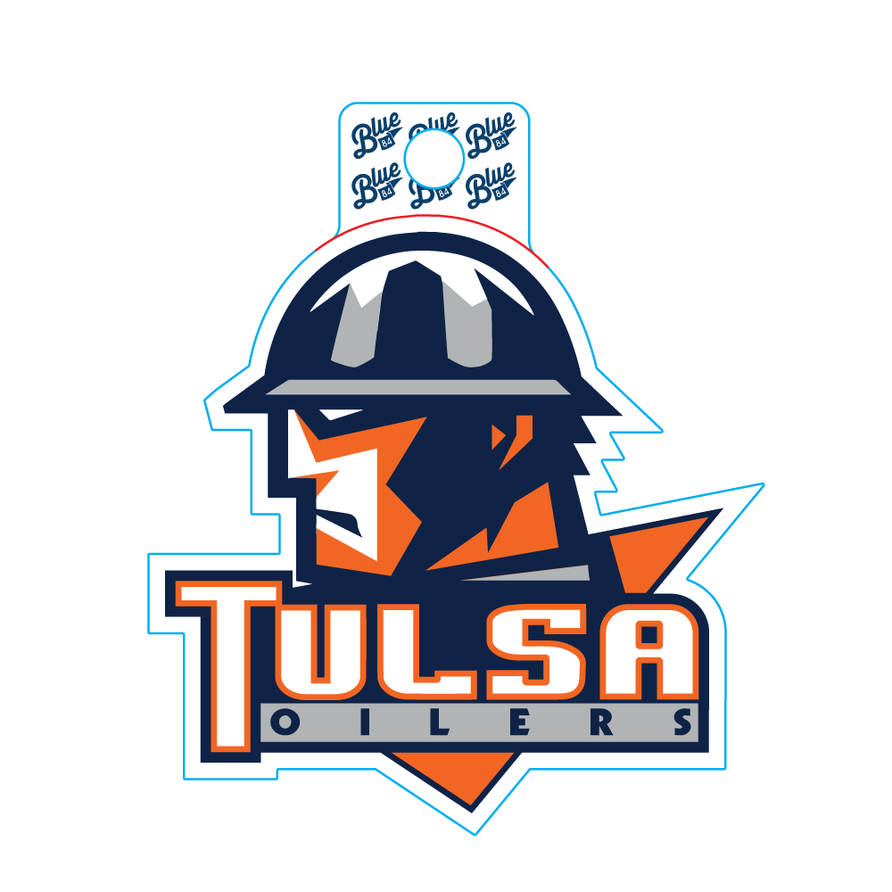 N 23/24 Tulsa Oilers 3rd Alternate Sticker Tulsa Oilers Store