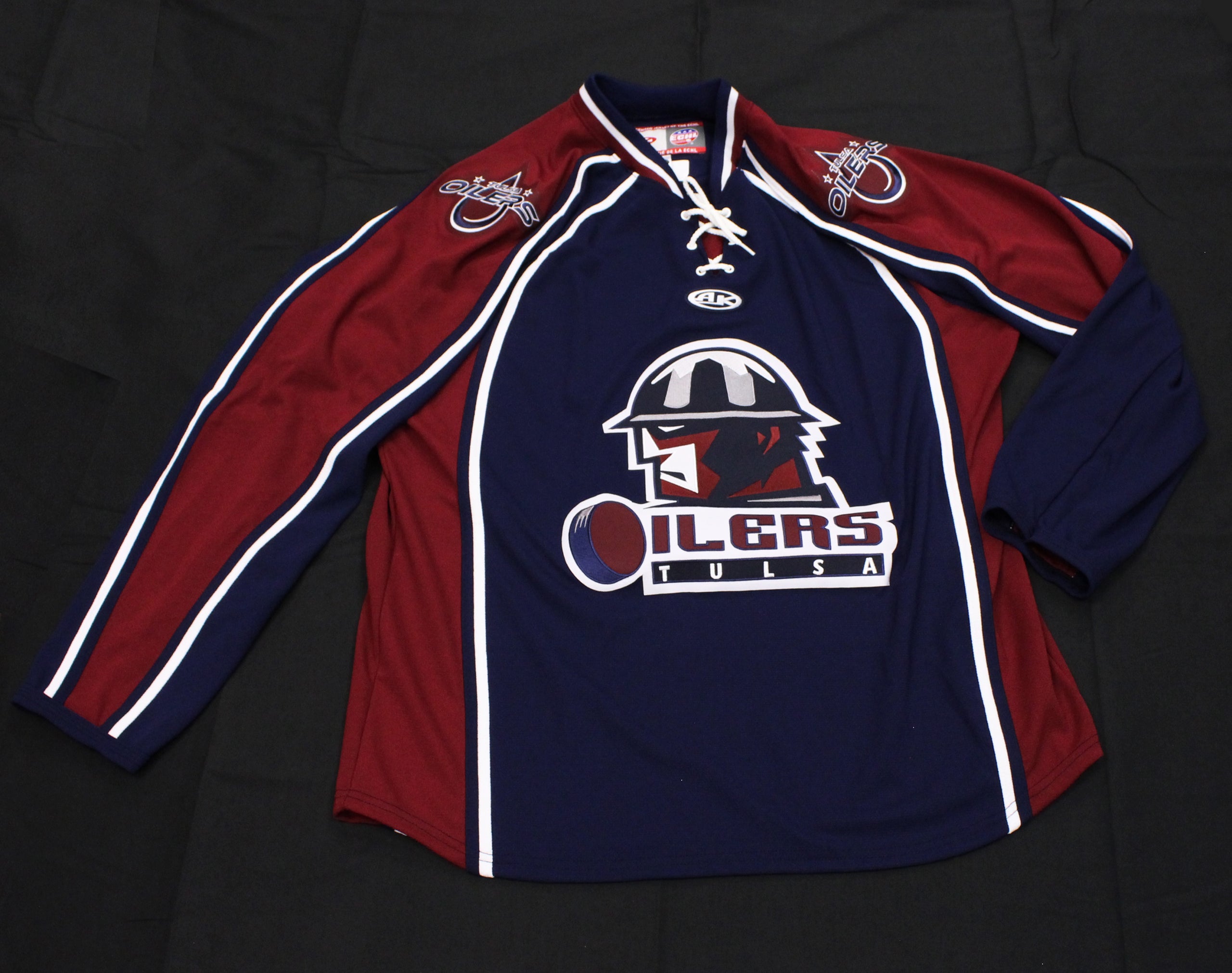 Tulsa Oilers on X: Our Native American Heritage Jerseys are ready to hit  the ice! Tonight's jerseys will be auctioned off in the River Spirit Lounge  directly after the game! #DefendtheRig #ECHL