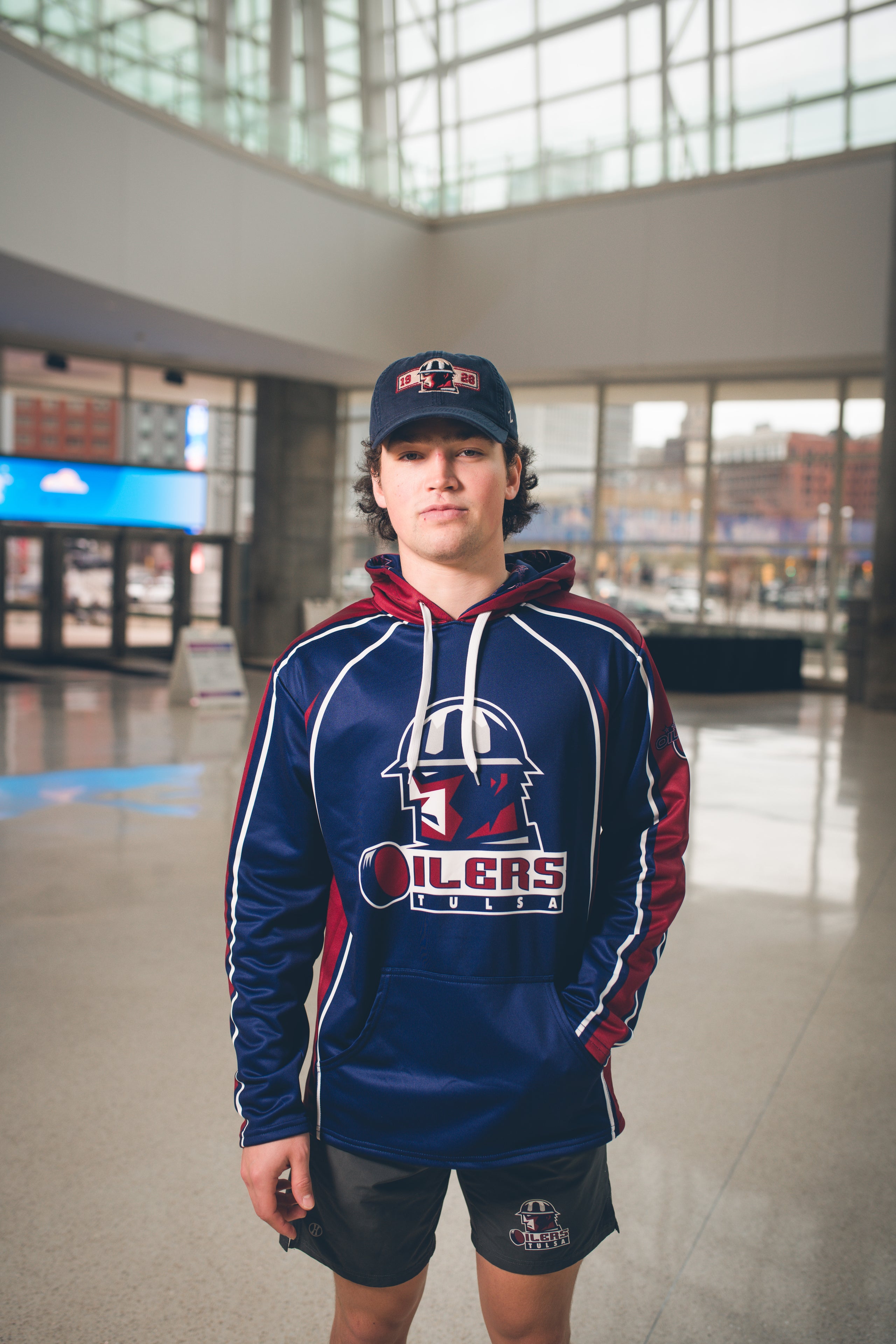 Oilers jersey shop hoodie