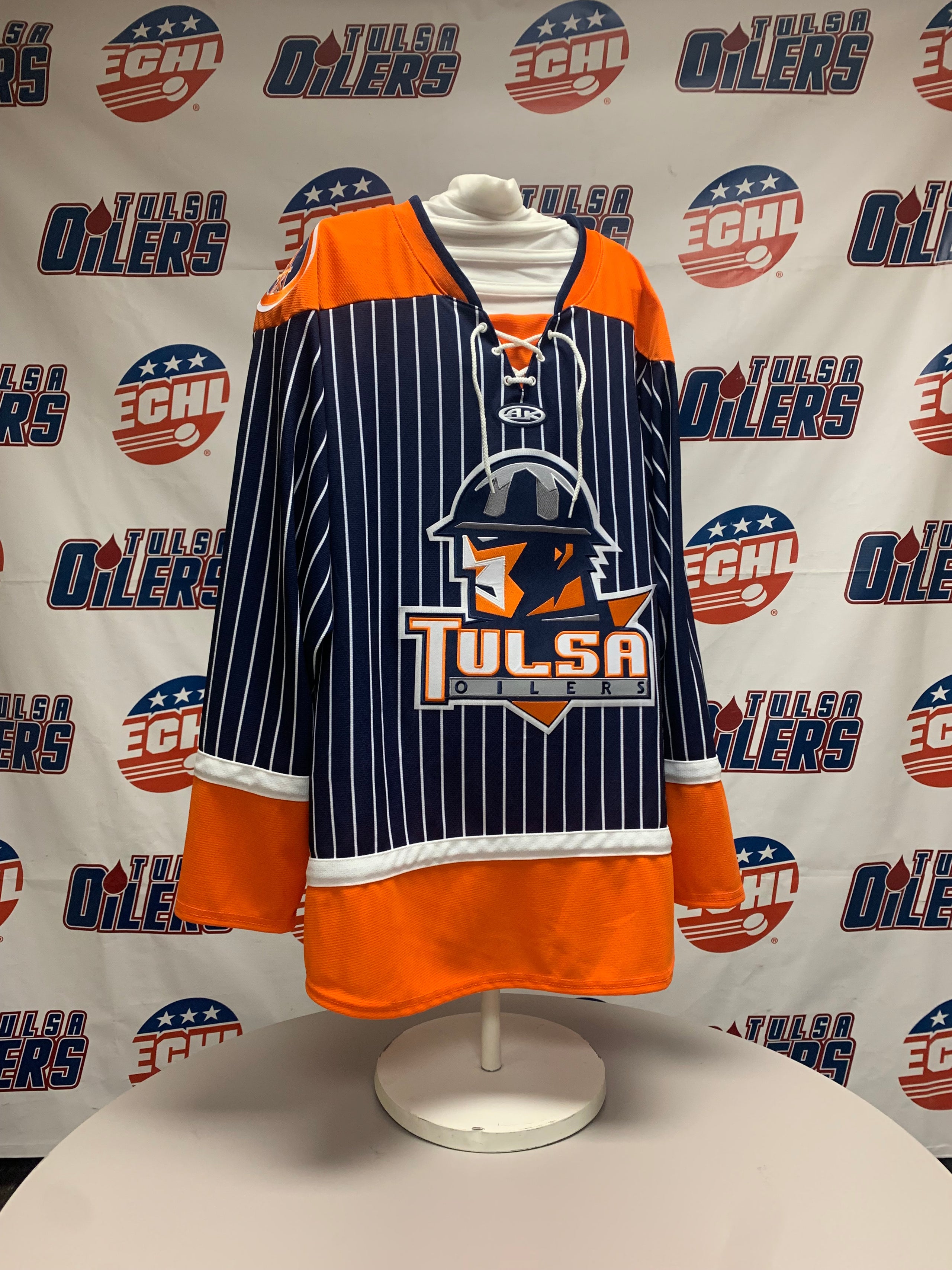 Game Worn Tulsa Oilers Jersey
